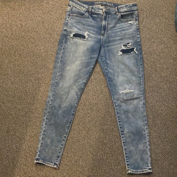 American Eagle high rise jegging size 12 - Picture 6 of 7